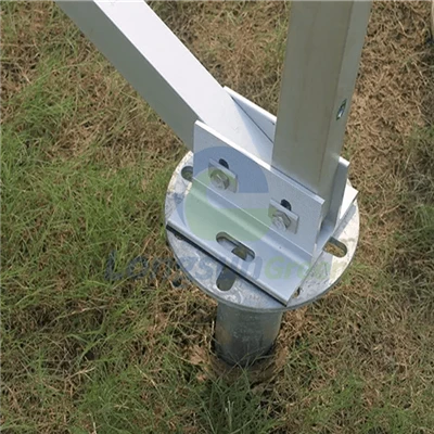 System Mowntio Pile Ground Sgriw Addasadwy
